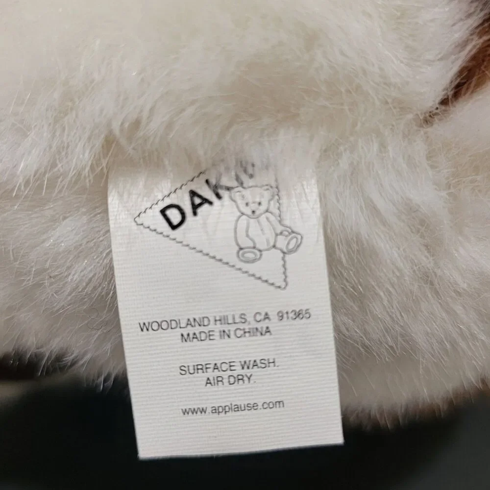 Dakin Applause Dog Puppet w/ Detachable Baseball 12